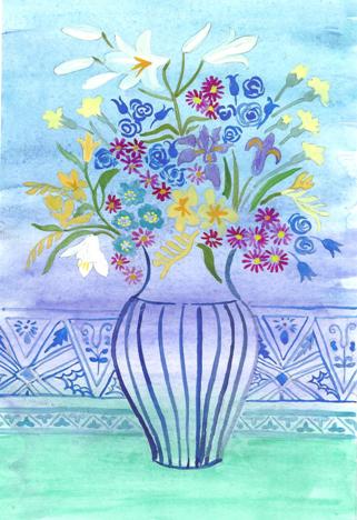 Lillies, Freesias, Carnations and Daisies